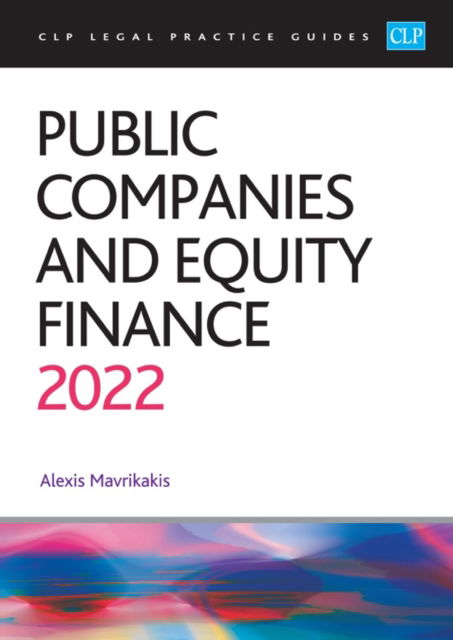 Cover for Alexis Mavrikakis · Public Companies and Equity Finance - CLP (Paperback Book) [Revised edition] (2022)