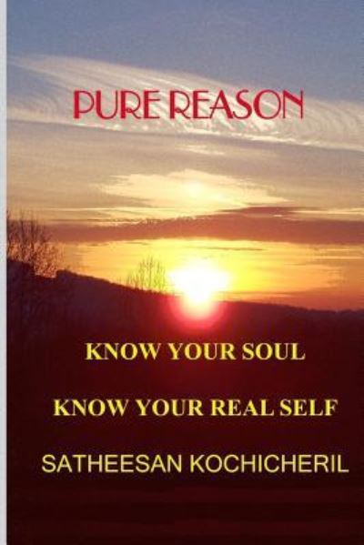 Cover for Satheesan N Kochicheril · Pure Reason (Paperback Book) (2017)