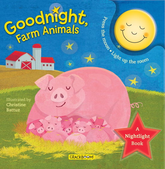 Cover for Anne Paradis · Goodnight, Farm Animals: A Nightlight Book (Book) (2017)