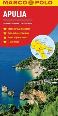 Apulia Italy Marco Polo Map - Marco Polo Maps - Marco Polo - Libros - MAIRDUMONT GmbH & Co. KG - 9783829755771 - 20 de abril de 2020
