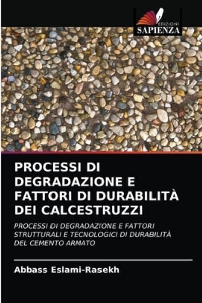 Cover for Abbass Eslami-Rasekh · Processi Di Degradazione E Fattori Di Durabilita Dei Calcestruzzi (Paperback Book) (2021)