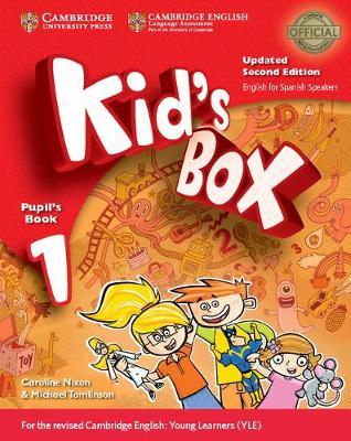 Cover for Caroline Nixon · Kid's Box Level 1 Pupil's Book with My Home Booklet Updated English for Spanish Speakers (Book pack) (2017)