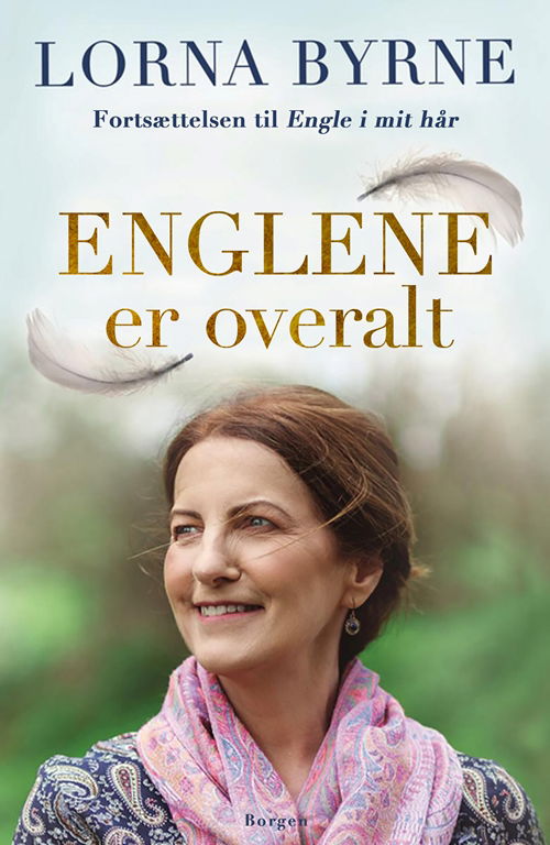 Cover for Lorna Byrne · Englene er overalt (Sewn Spine Book) [1º edição] (2018)