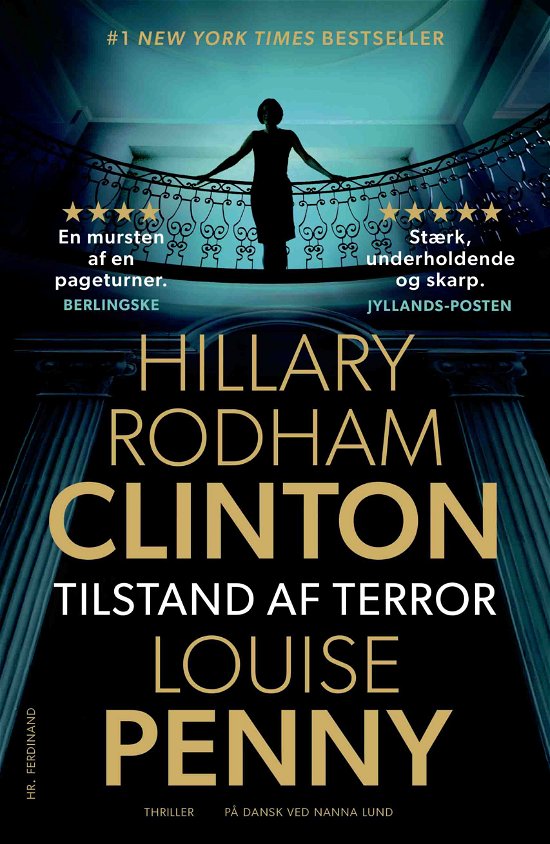Cover for Hillary Rodham Clinton; Louise Penny · Tilstand af terror (Paperback Bog) [2. udgave] (2023)