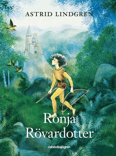 Cover for Astrid Lindgren · Ronja Rövardotter (Landkart) (2014)