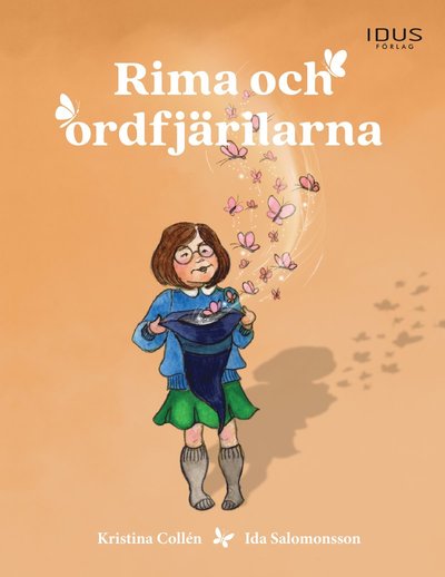 Cover for Ida Salomonsson Kristina Collén · Rima och ordfjärilarna (Hardcover Book) (2022)