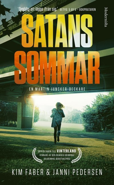 Cover for Kim Faber · Satans sommar (Paperback Book) (2022)