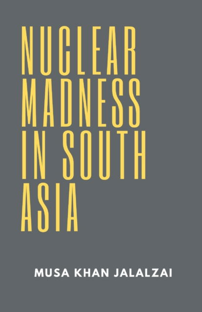 Cover for Musa Khan Jalalzai · Nuclear Madness in South Asia (Paperback Book) (2020)