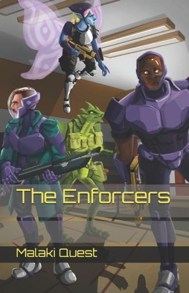 Cover for Malaki Quest · The Enforcers - Mind of Malaki (Paperback Book) (2021)