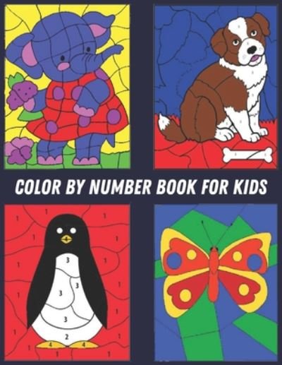 Cover for Qta World · Color by Number Book for Kids (Paperback Bog) (2020)