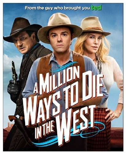 Cover for Million Ways to Die in the West (DVD) (2014)