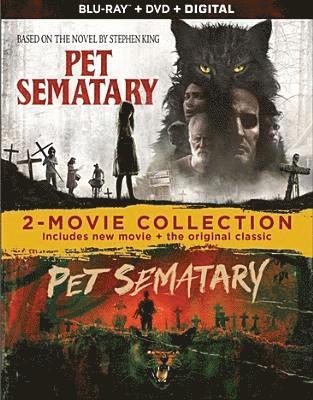 Cover for Pet Sematary 2019 &amp; 1989 (Blu-Ray) (2019)