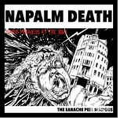 Cover for Napalm Death · The Earache Peel Sessions (Green / White Vinyl) (LP) (2020)