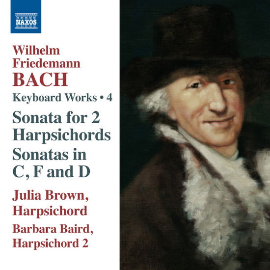 Cover for Bach,w.f. / Brown / Baird · Works for Harpsichord 4 (CD) (2013)