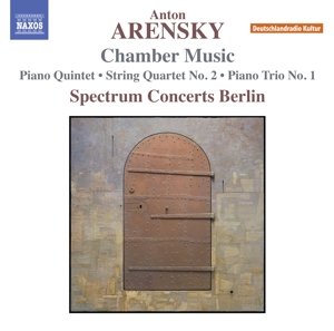 Chamber Music - A. Arensky - Musik - NAXOS - 0747313331772 - 24. september 2015