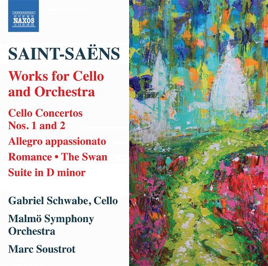 Saint-Saens / Cello Concertos 1 & 2 - Schwabe / Malmo So / Soustrot - Muziek - NAXOS - 0747313373772 - 13 oktober 2017