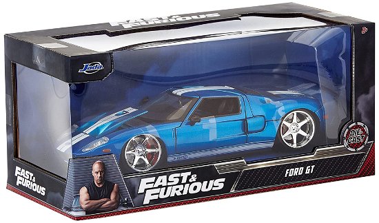Cover for 1/24 Ford Gt Blue Fast and Furious 2005 (MERCH)