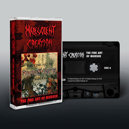 Cover for Malevolent Creation · The Fine Art of Murder (Cassette) (2022)