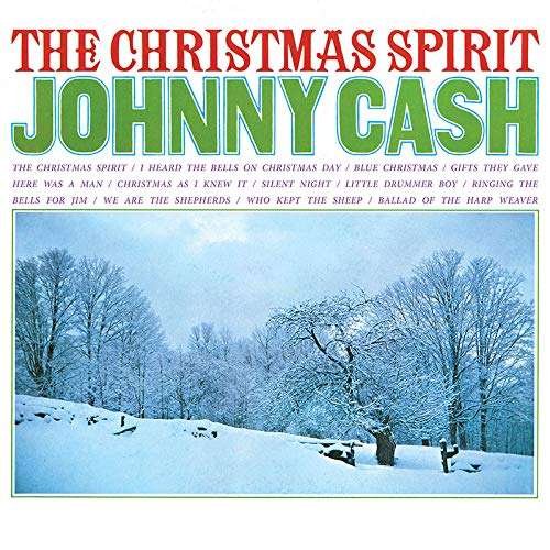 Cover for Johnny Cash · Christmas Spirit (LP) [180 gram edition] (2016)