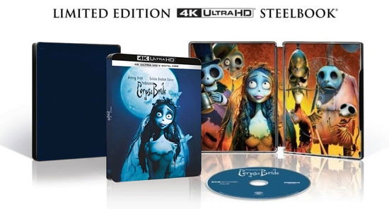 Cover for Tim Burton's Corpse Bride (4K Ultra HD) [Steelbook edition] (2025)