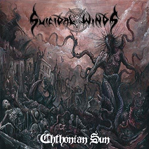 Cover for Suicidal Winds · Chtonian Sun (LP) (2014)