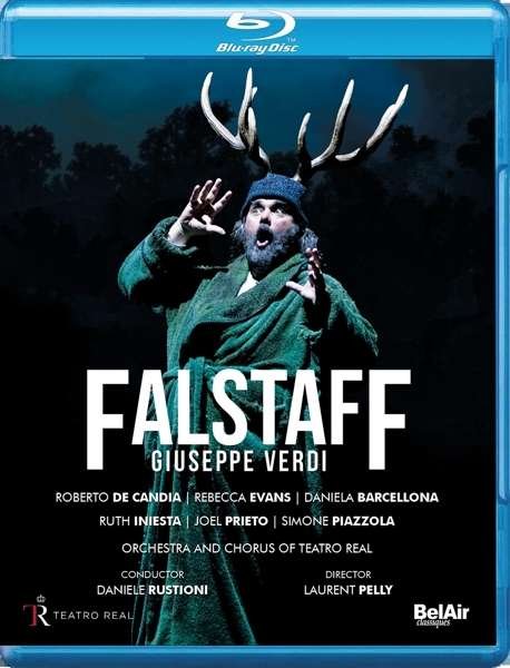 Cover for Verdi / Rustioni · Falstaff (Blu-ray) (2020)