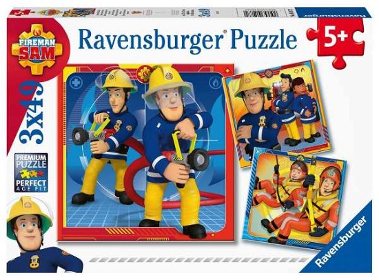Puzzel 3x49 stukjes Onze held Sam - Ravensburger - Koopwaar - Ravensburger - 4005556050772 - 2020