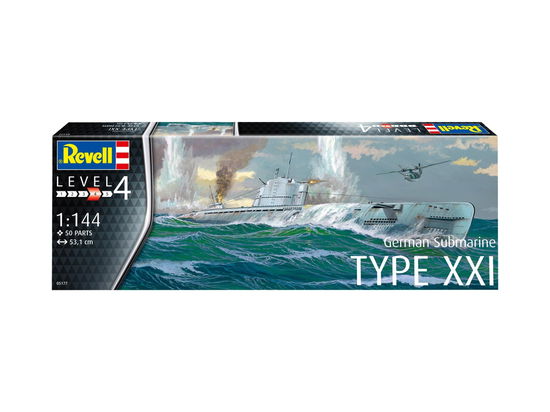 Cover for Revell · German Submarine Type XXI ( 05177 ) (Lelut)