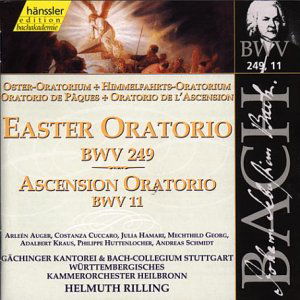 Cover for Rilling / Gächinger Kantorei · * BACH: Oster-Oratorium BWV 249 (CD) (2000)