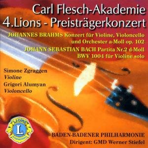 Cover for Brahms / Stiefel / Baden-baden Phil Orch · 4 Lions Preistragerkonzert (CD) (2001)