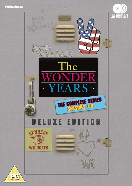 Cover for The Wonder Years Complete Series · The Wonder Years Seasons 1 to 6 Complete Deluxe Collection (DVD) (2016)