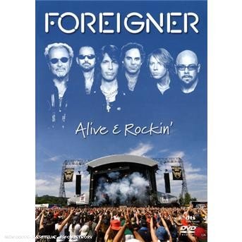 Cover for Foreigner · Alive and Rockin (DVD) (2018)