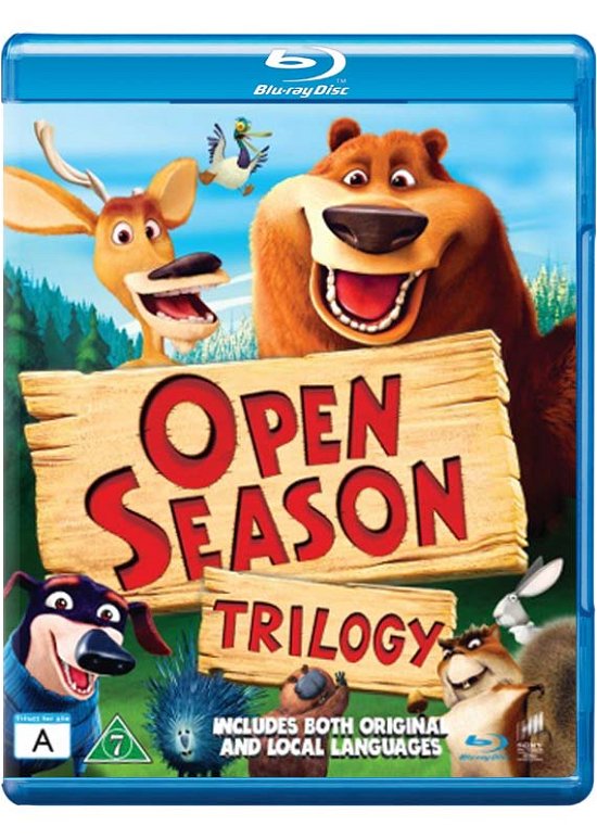 Cover for Boog &amp; Elliot · Open Season Trilogy (Blu-ray) (2014)