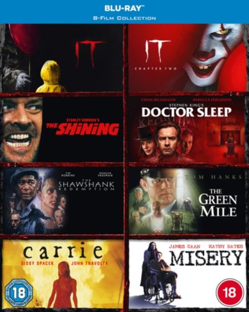 Stephen King Collection (8 Films) - Stephen King 8film Coll. BD - Filmes - Warner Bros - 5051892237772 - 5 de setembro de 2022