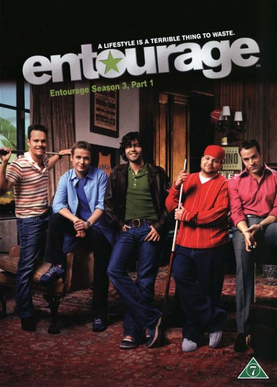 Cover for Entourage · Entourage - Season 3 - Part 1 (DVD) [Standard edition] (2012)