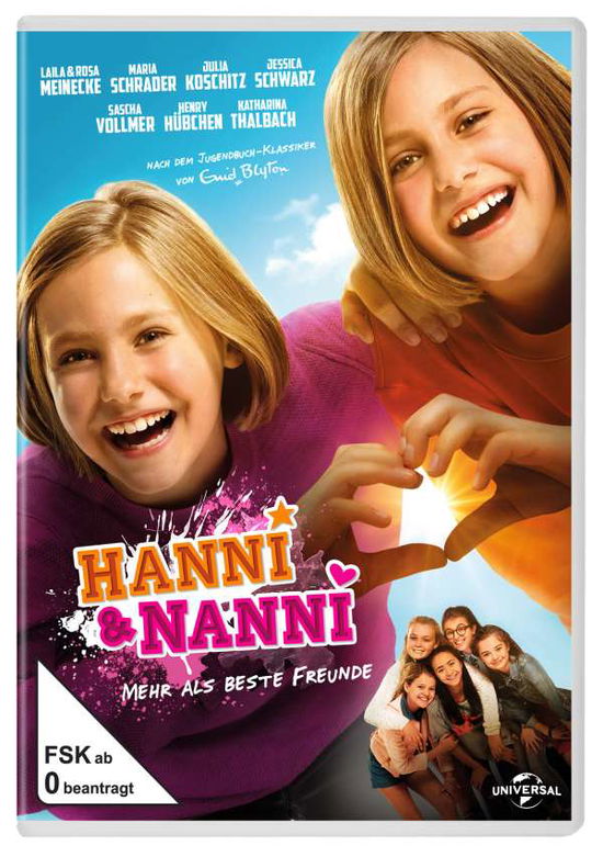 Cover for Laila Meinecke,rosa Meinecke,katharina Thalbach · Hanni &amp; Nanni - Mehr Als Beste Freunde (DVD) (2017)