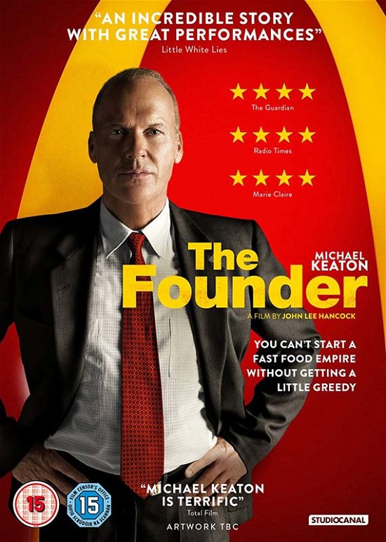 Cover for The Founder (DVD) (2017)