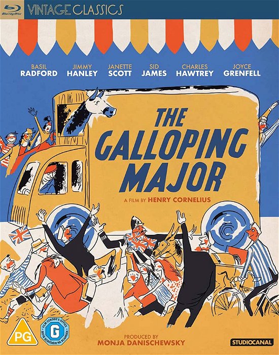 Cover for Henry Cornelius · Galloping Major (Blu-ray) (2022)