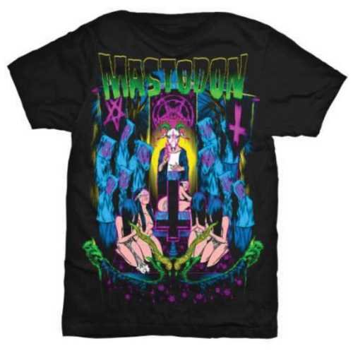 Mastodon Unisex T-Shirt: Unholy Ceremony - Mastodon - Fanituote - Global - Apparel - 5055295346772 - keskiviikko 15. tammikuuta 2020