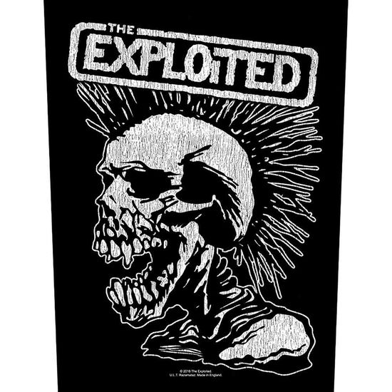 The Exploited Back Patch: Vintage Skull - Exploited - The - Koopwaar - Razamataz - 5055339772772 - 19 augustus 2019