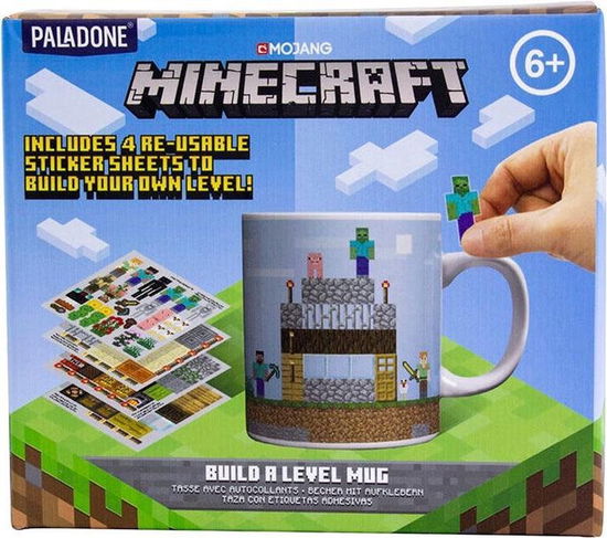 Minecraft Build a Level Mug - Paladone - Merchandise - Paladone - 5055964743772 - 22. december 2022