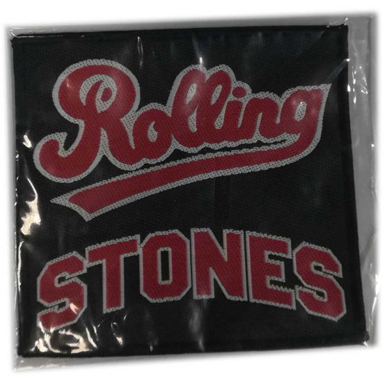 The Rolling Stones Standard Woven Patch: Team Logo - The Rolling Stones - Marchandise -  - 5056170633772 - 