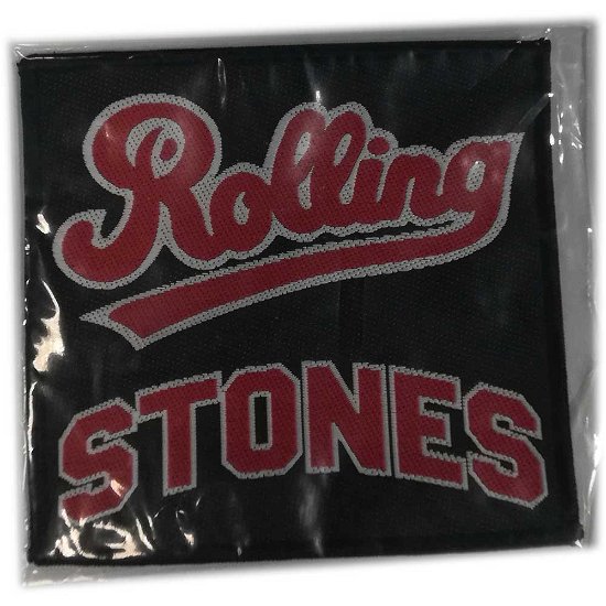 The Rolling Stones Standard Woven Patch: Team Logo - The Rolling Stones - Merchandise -  - 5056170633772 - 