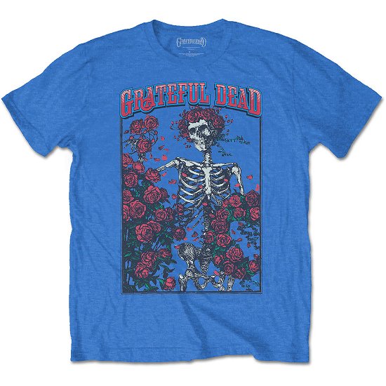 Cover for Grateful Dead · Grateful Dead Unisex T-Shirt: Bertha &amp; Logo (T-shirt) [size M] [Blue - Unisex edition] (2020)