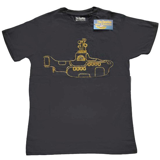 Cover for The Beatles · The Beatles Unisex T-Shirt: Yellow Submarine (Embellished) (T-shirt) [size S]
