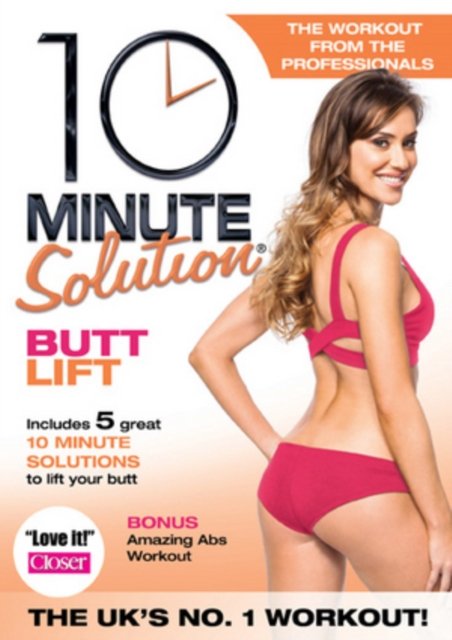 Cover for 10 Minute Solution: Butt Lift · 10 Minute Solution - Butt Lift (DVD) (2013)
