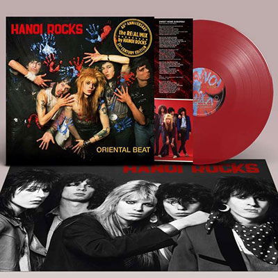 Hanoi Rocks · Oriental Beat - 40th Anniversary Re (Al)mix (LP) [Limited edition] (2023)