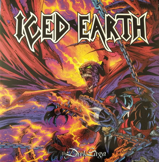 Cover for Iced Earth · The Dark Saga (LP) (2023)