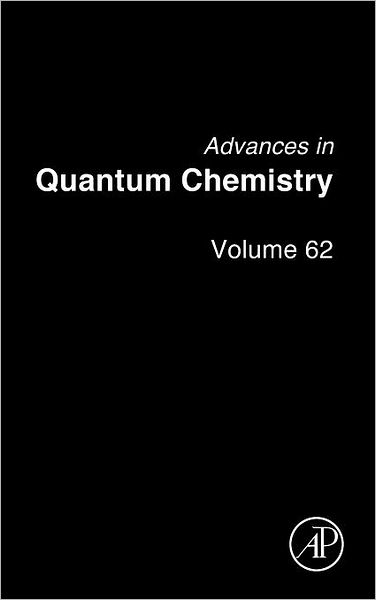 Cover for John R Sabin · Advances in Quantum Chemistry - Advances in Quantum Chemistry (Hardcover Book) (2011)