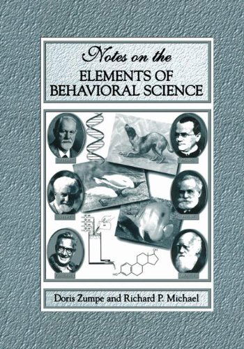 Cover for Doris Zumpe · Notes on the Elements of Behavioral Science (Hardcover Book) [2001 edition] (2001)